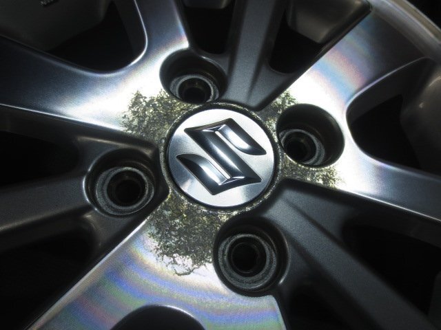 ☆スピスタ☆ホイール　スズキ純正　エブリィワゴン　14インチ　4.5J　+50　100-4　4本　中古　R145345H_画像6