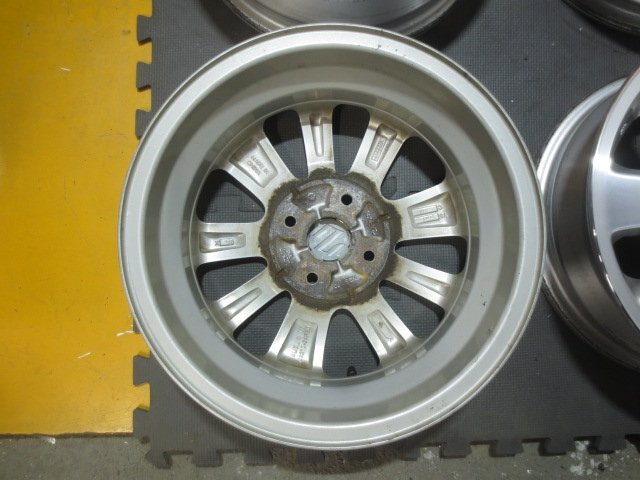 ☆スピスタ☆ホイール　スズキ純正　エブリィワゴン　14インチ　4.5J　+50　100-4　4本　中古　R145345H_画像10