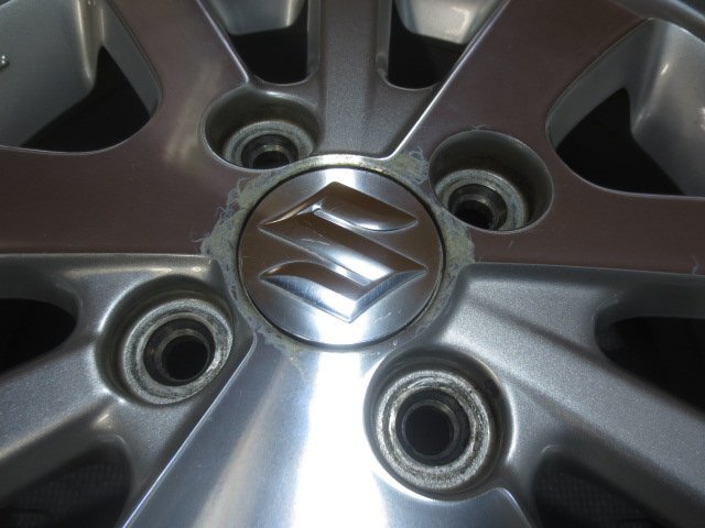 ☆スピスタ☆ホイール　スズキ純正　エブリィワゴン　14インチ　4.5J　+50　100-4　4本　中古　R145345H_画像3