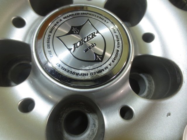 ☆スピスタ☆ホイール JOKER プリウス トヨタ車 15インチ 6.0J +43 100-5 4本 R155247H 中古_画像9