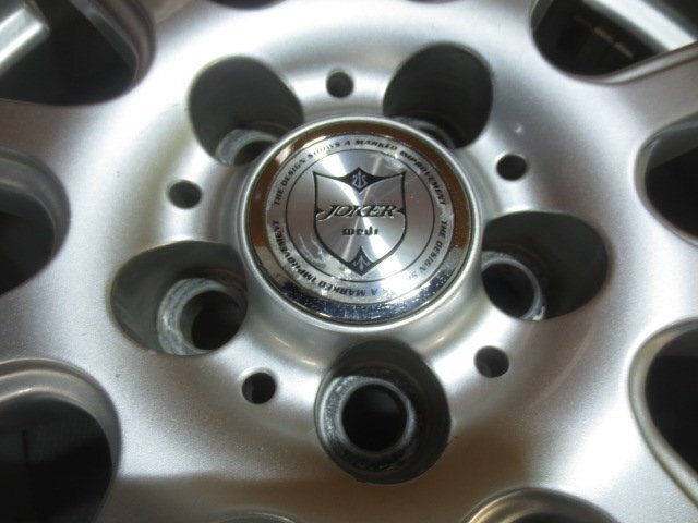 ☆スピスタ☆ホイール JOKER プリウス トヨタ車 15インチ 6.0J +43 100-5 4本 R155247H 中古_画像3