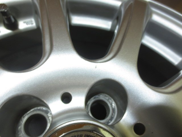 ☆スピスタ☆ホイール JOKER プリウス トヨタ車 15インチ 6.0J +43 100-5 4本 R155247H 中古_画像4