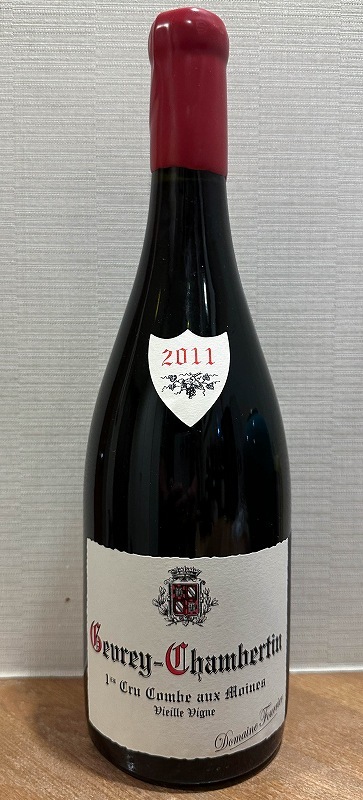 ★ドメーヌ?フーリエ　ジュヴレ?シャンベルタン 1er コンブ?オー?モワンヌ V.V. 2011年 750ml★