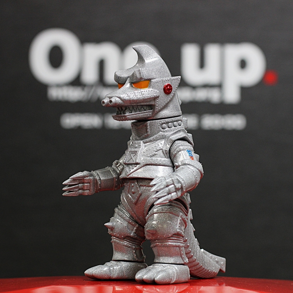 KAIJIN x One up. メカゴジラMK2 偏光パールカラーWF2024 新品未開封】One up. メカゴジラMK2 KAIJINアレンジ ver