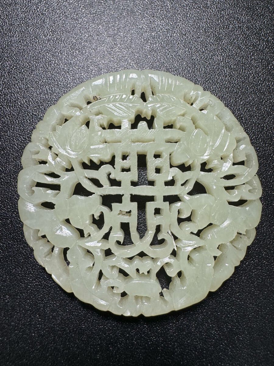 本玉天然石 老玉和田玉 瓢箪 清時代古玉中国古美術白砡白玉清代手彫 お守り 仏像 喜喜(きき)天然石 老玉和田玉 清時代古玉中国古美術骨董 玉彫