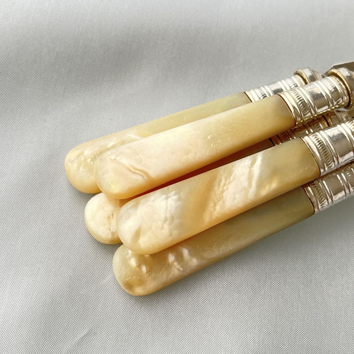 【John Sanderson & Son Ltd】【白蝶貝】パストリーセット John Sanderson & Son Ltd】【白蝶貝】パストリーセット10本