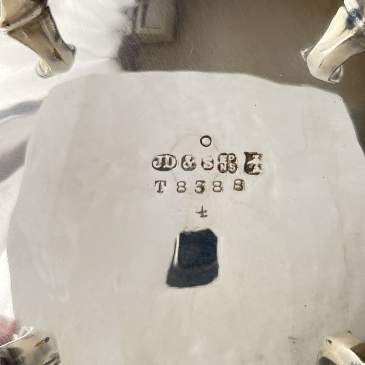 【 James Deakin】 透かしのティーセット 3点　ティーポット James Deakin】 透かしのティーセット 3点 ティーポット James