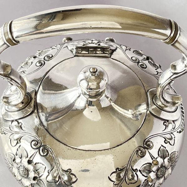 【James Dixon & Son】 ティーセット 3点【シルバープレート】 James Dixon & Sons EPBM Silver Tea Set C.1900 – hillsvintage