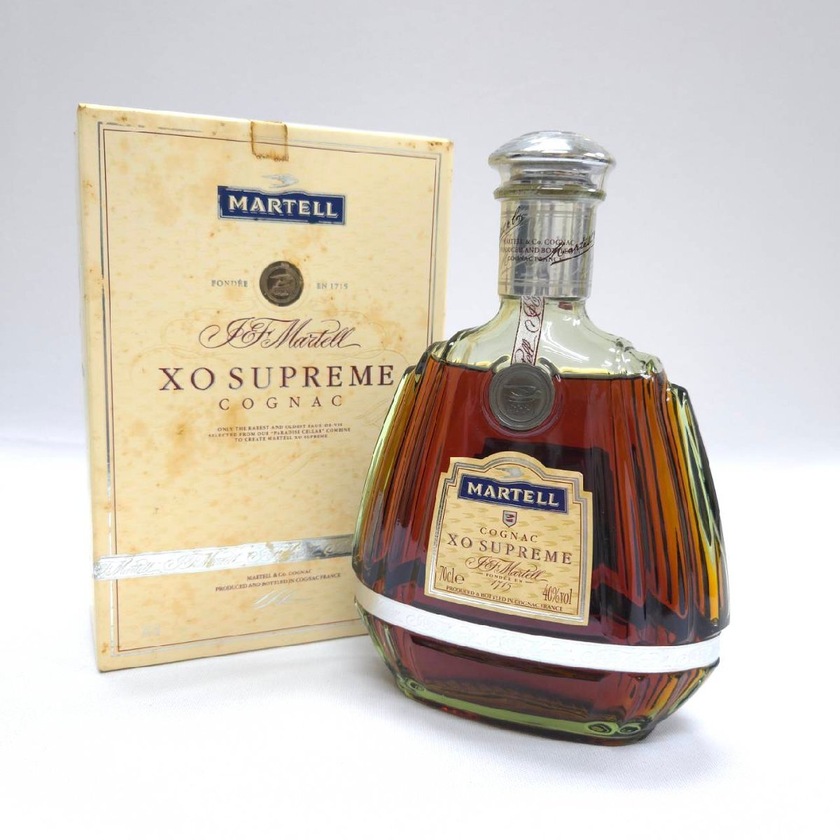 マーテル MARTELL XO スプリーム グリーンボトル 700ml 未開栓 MARTELL XO SUPREME マーテル XO スプリーム グリーン