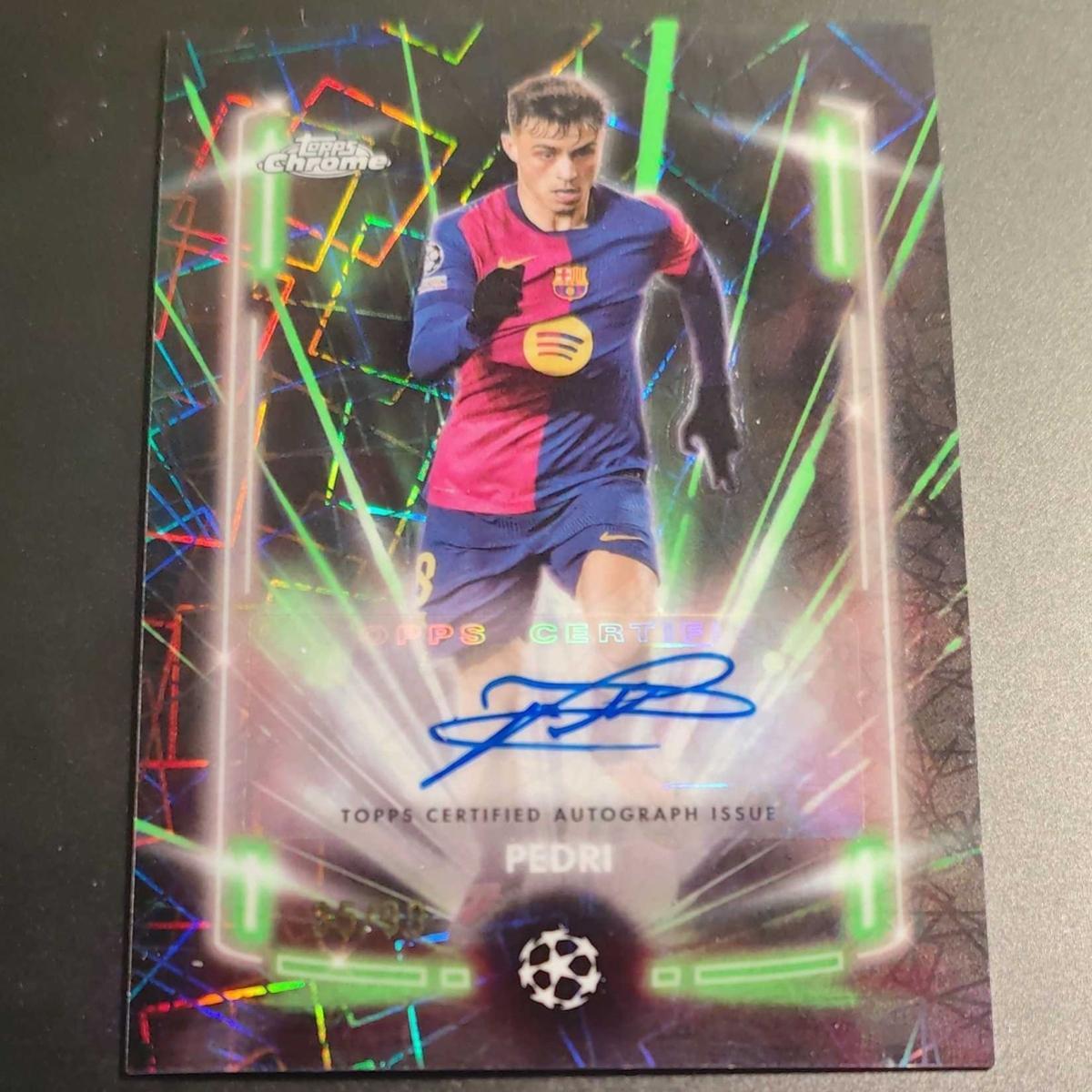 【世界に2枚】ペドリ サインカード pedri auto サッカー Pedri Panini Select Auto LaLiga ペドリ サイン - メルカリ