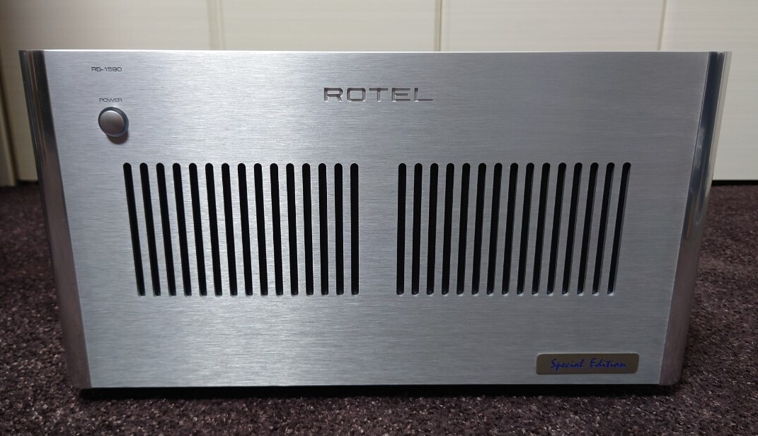 【極美品】ローテル　ROTEL RB-1590SE ステレオパワーアンプ ROTEL ローテル／RB-1590 パワーアンプ - Maestro Garage