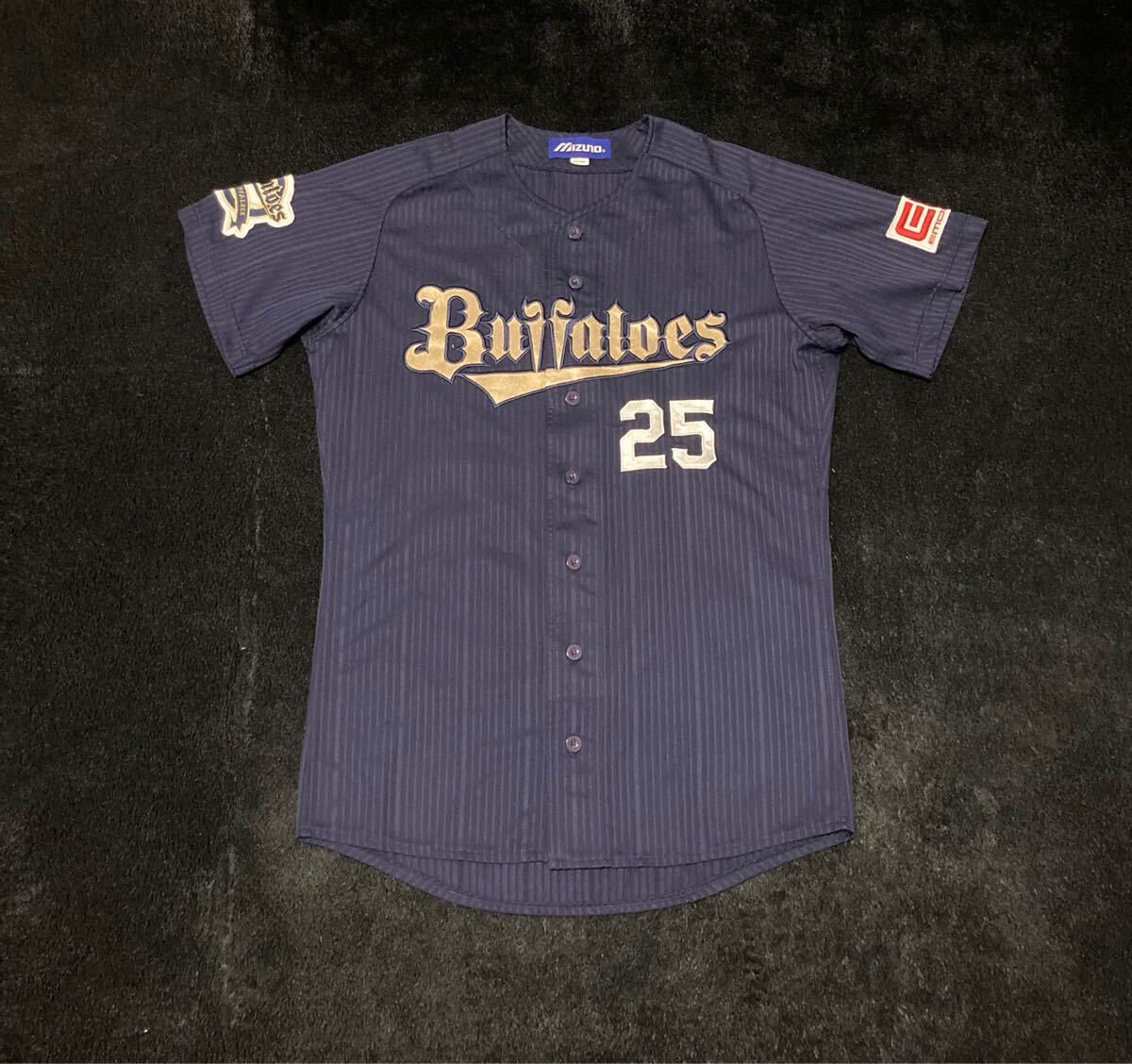 オリックスバファローズ 李大浩 ホームユニフォーム刺繍ユニフォーム オリックスバファローズ ミズノ製 刺繍 サード ハイクラス