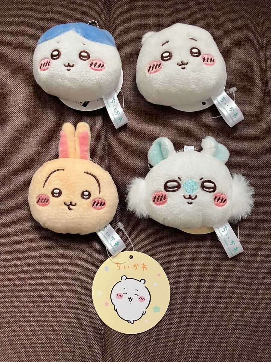 【新品】コンプリートセットちいかわ飯店マスコットハチワレうさぎラッコモモンガ他 ちいかわ マスコット ミラー 全4種類 コンプリート セット