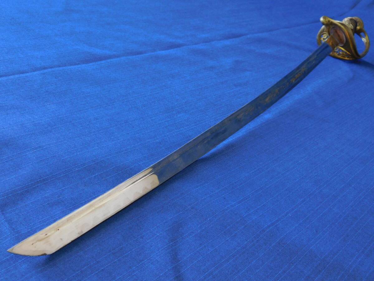 日本刀 指揮刀 尉官 模造刀 サーベル当時物 儀礼刀 刀剣 陸軍 海軍 軍装 旧日本軍【指揮刀】サーベル 模造刀 帝國 陸軍 海軍 指揮官 日本