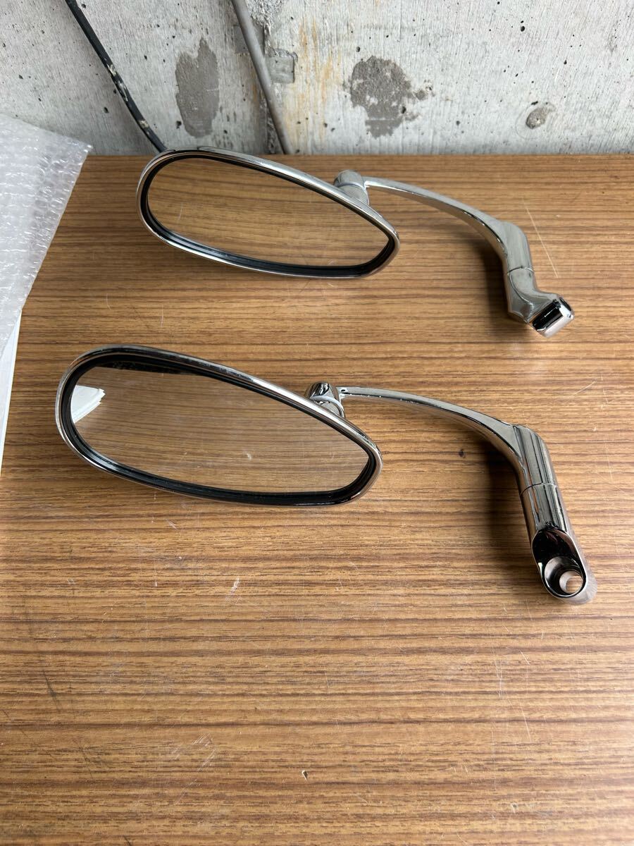 バイク用　ミラー左右SET 逆ネジアダプター付き_画像4