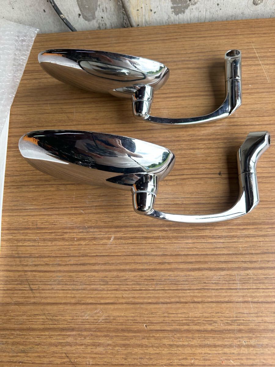 バイク用　ミラー左右SET 逆ネジアダプター付き_画像5