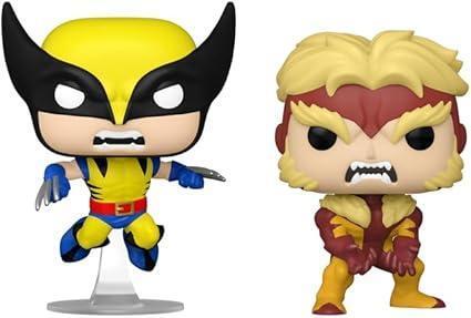 マーベル:ウルヴァリン50周年記念 ウルヴァリンとセイバートゥース 2個 マーベル ウルヴァリン50周年記念 ウルヴァリンとセイバー