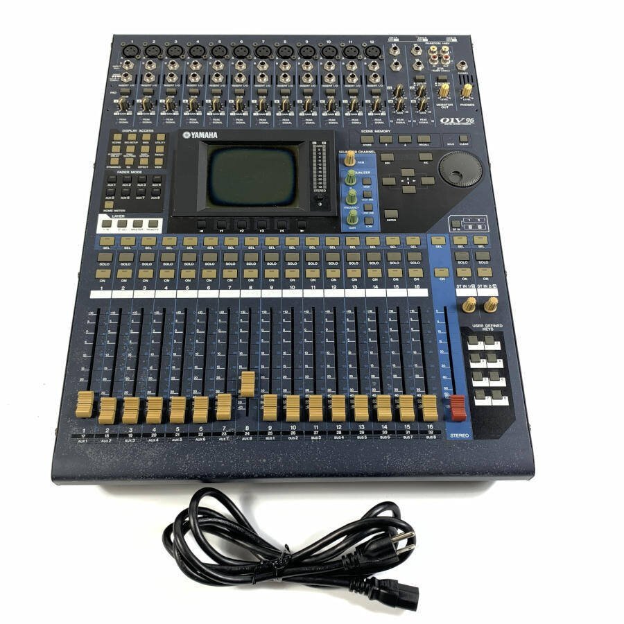 ジャンク品 YAMAHA 01v96 ミキサー YAMAHA ヤマハ 01V96 デジタルミキサー 電源コード付き☆簡易