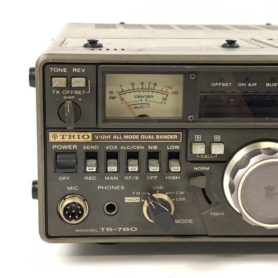 TRIO トリオ TS-780 V-UHF ALL-MODE デュアルバンダー TRIO トリオ TS-780 V-UHF ALL MODE デュアルバンダー