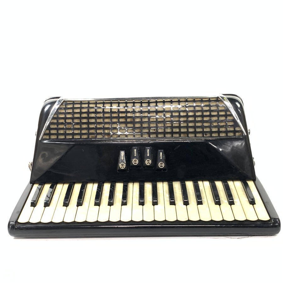 【週末限定】EXCELSIOR 580 アコーディオン 黒/アイボリー EXCELSIOR エキセルシャー 580 アコーディオン 37鍵盤/ 80ベース