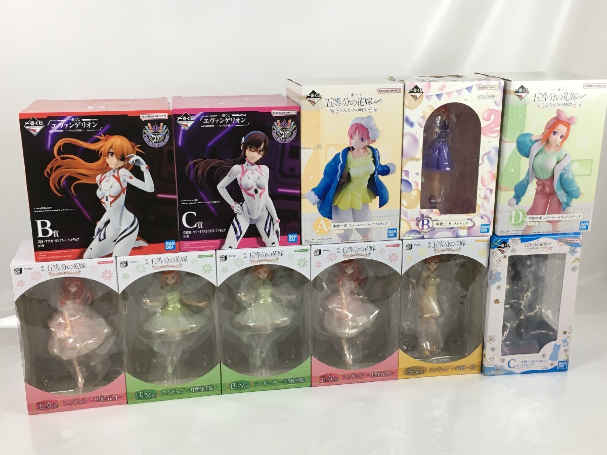 エヴァンゲリオン 一番くじ フィギュア まとめ売り 未開封品】 一番くじ フィギュア まとめセット (え) 五等分の