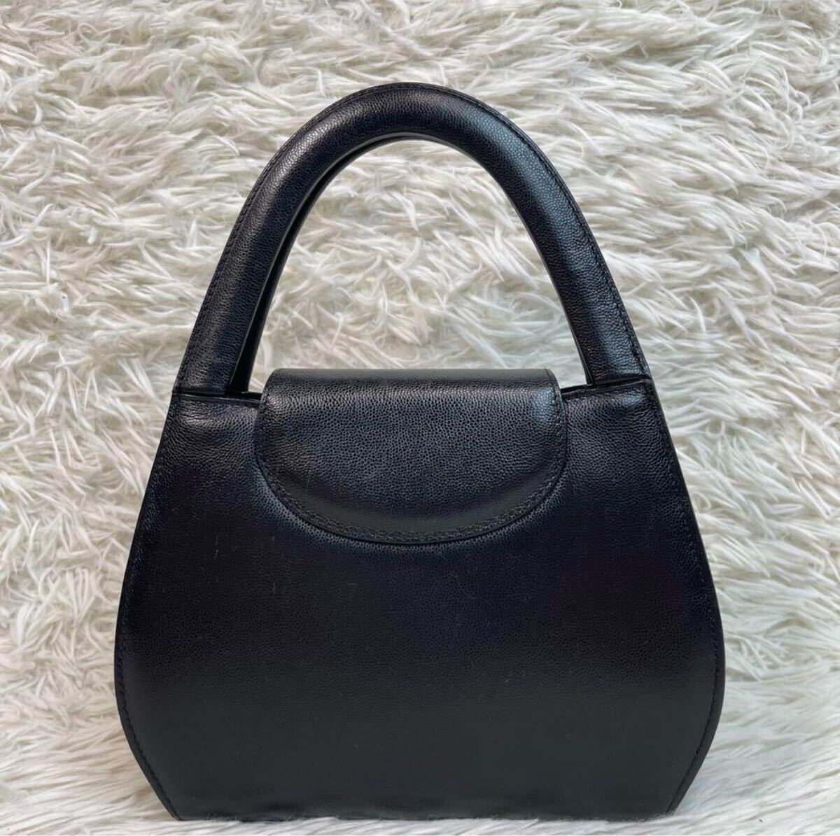 【極美品☆人気】カルティエ パンテール パンサーライン ハンドバッグ ブラック 1円【極美品】Cartier カルティエ パンテール パンサーライン