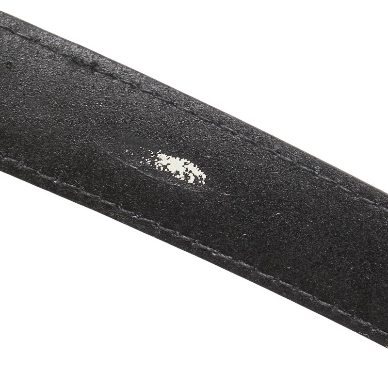  Salvatore Ferragamo gun chi-ni ремень 70 черный Gold металлические принадлежности кожа женский Salvatore Ferragamo [ б/у ]