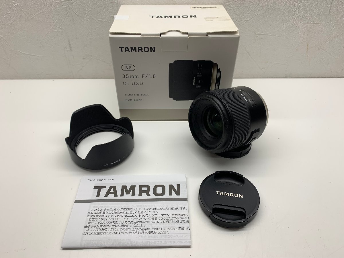 【動作未確認】TAMRON タムロン SP 35mm F1.8 Di USD ソニー用