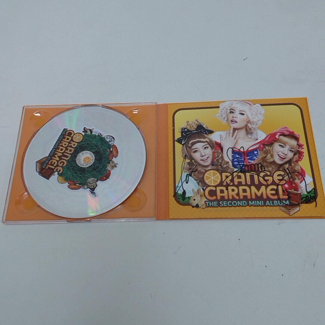 韓国★Orange Caramel 4thシングル /直筆サイン入り非売品CD① 直筆サイン入り】 CD ORANGE CARAMEL オレンジ・キャラメル THE