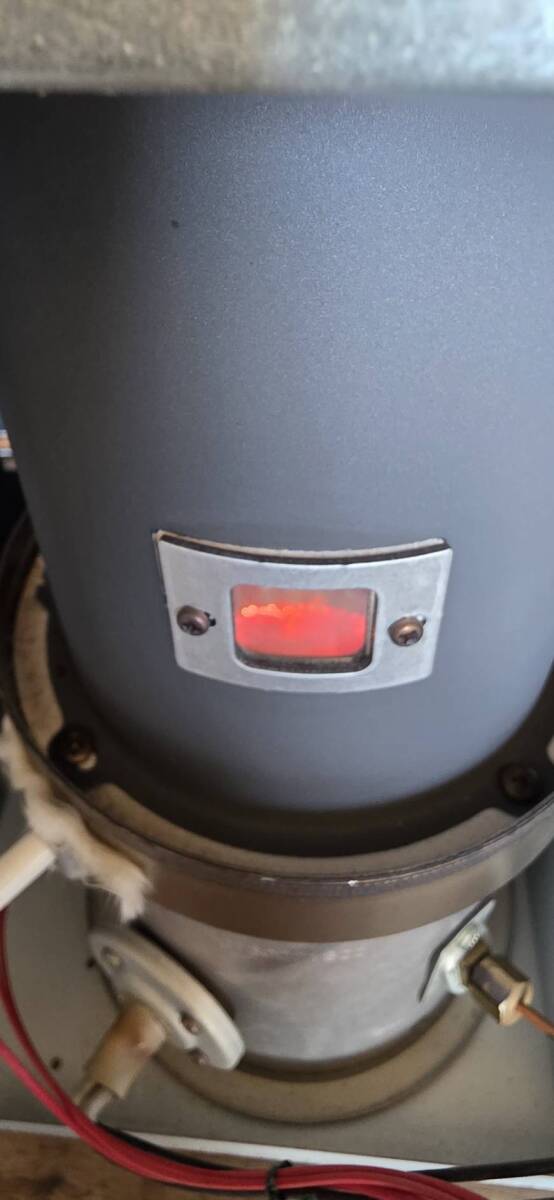 札幌発　サンポット　FFストーブ　FF-513TF　2014年製　燃焼確認済み_画像9