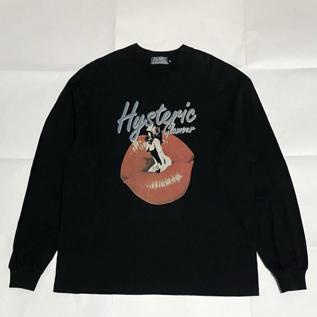 ヒステリックグラマー 日本製 セクシーガール プリント 長袖 Tシャツ ロンT 人気】HYSTERIC GLAMOUR ヒステリックグラマー LIPS TEAR T