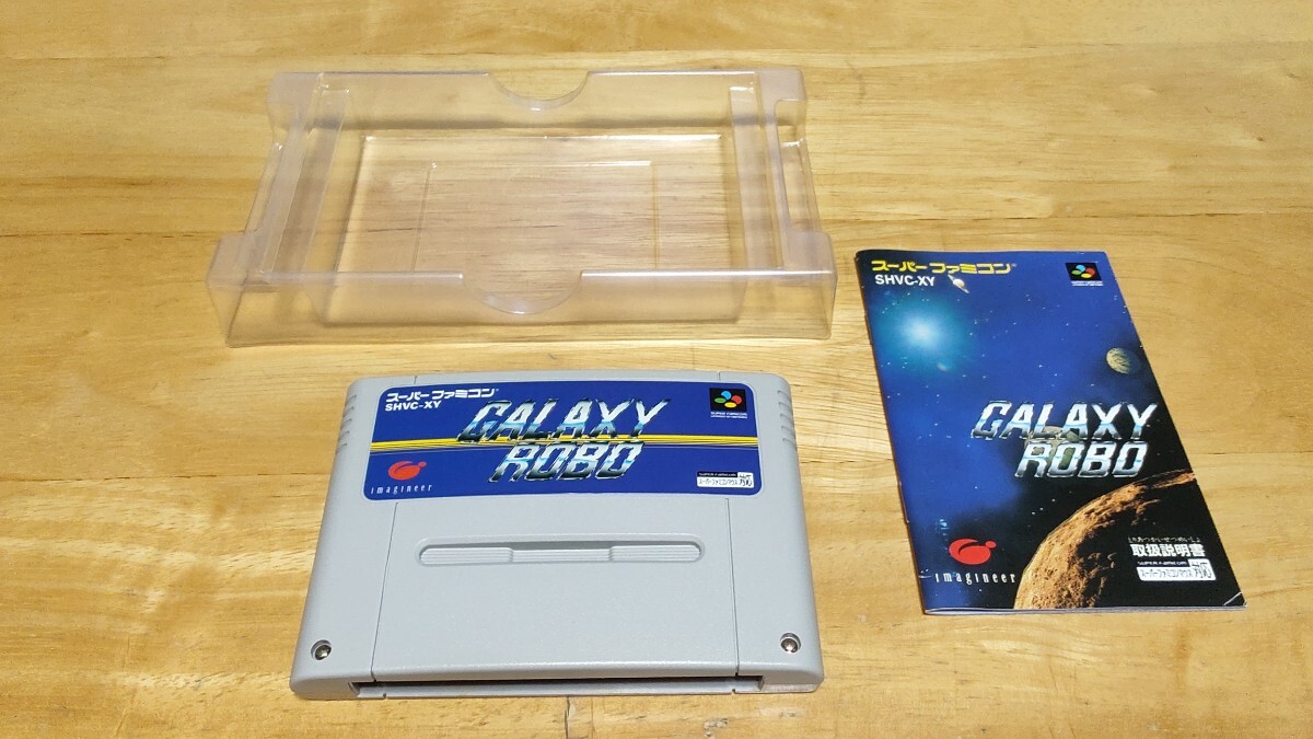 ★SFC「ギャラクシーロボ(GALAXY ROBO)」箱・取説付き/Imagineer/スーパーファミコン/SUPER FAMICOM/SLG/シミュレーション/レトロゲーム★_画像2