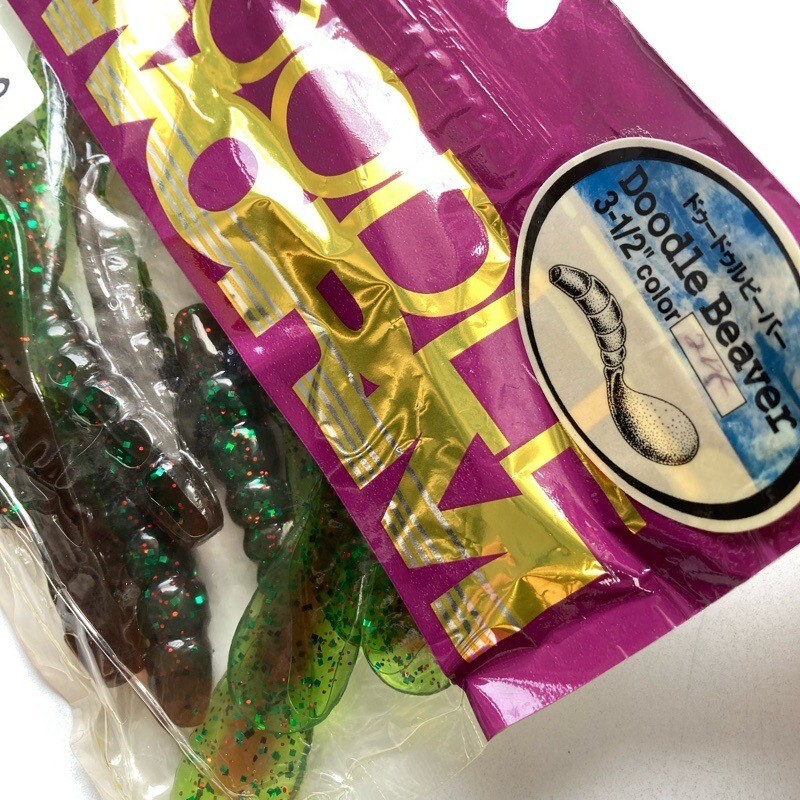 813255 新品 スミス 3.5インチ ドゥードゥルビーバー １０本 #205 SMITH DOODLE BEAVER オールド品 希少入手困難品_画像3