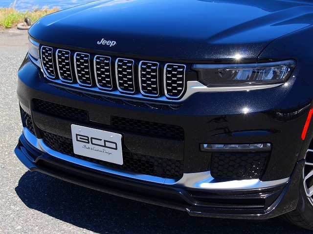 BCD カスタム Jeep Grand Cherokee ジープ グランドチェロキー グランドチェロキーL エアロ グラチェロ フロントスポイラー WL_画像6