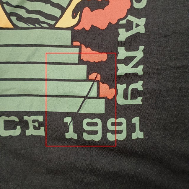 売切り【正規新品】VOLCOM ボルコム◆半袖 Tシャツ スケート サーフ ストーンロゴ 男女兼用 バックプリント(XXL)黒 250617-B_画像6