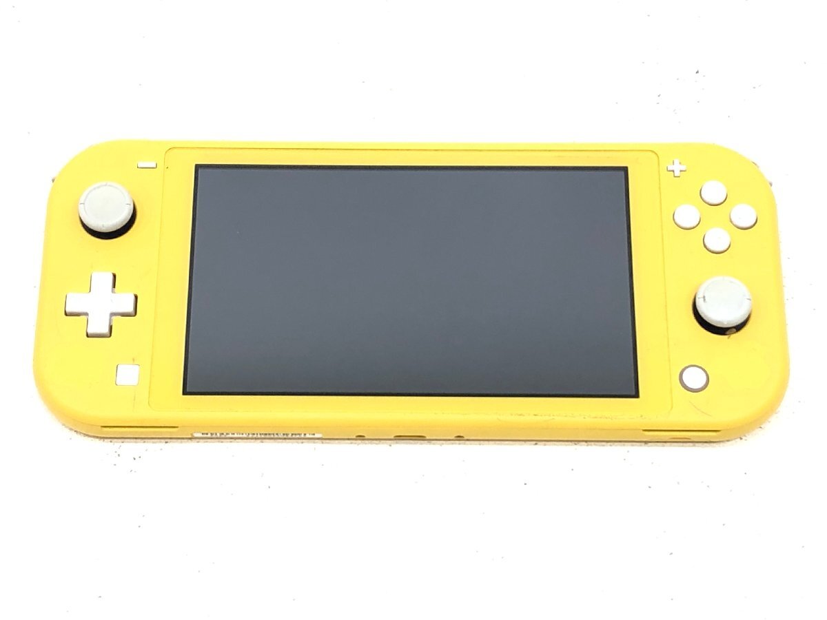 Switch Light ジャンク品 黄色 充電は可能 ◇【25】ジャンク品 初期化済み Nintendo Switch Lite