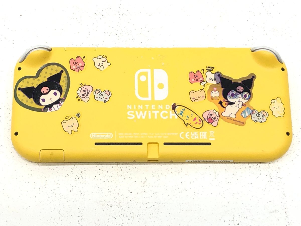 ジャンク品 Nintendo Switch Lite イエロー ◇【25】ジャンク品 初期化済み Nintendo Switch Lite