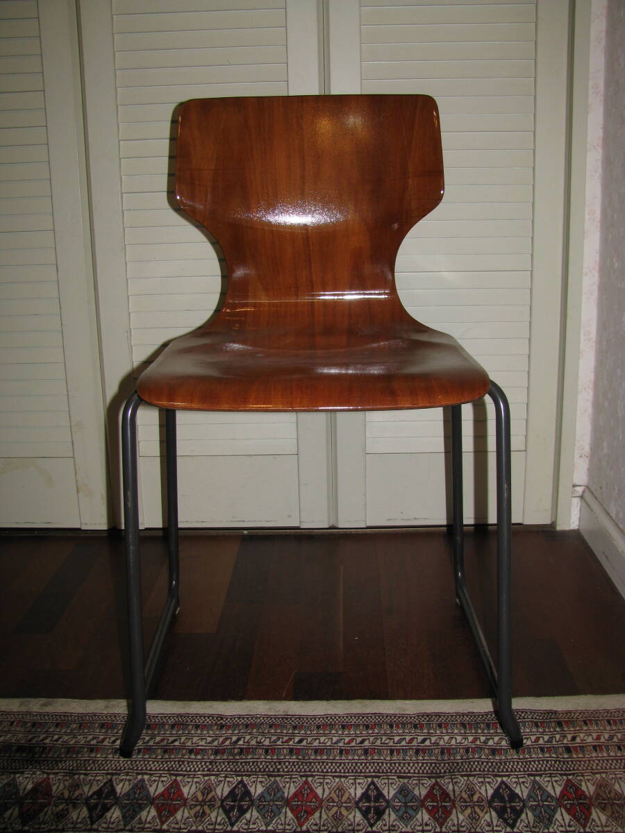 AXONA AICHI/アイチ スタッキングチェア/ダイニングチェア AIPAG/アイパッグ AICHI+PAGHOLZ/パグホルツ 中古_画像1