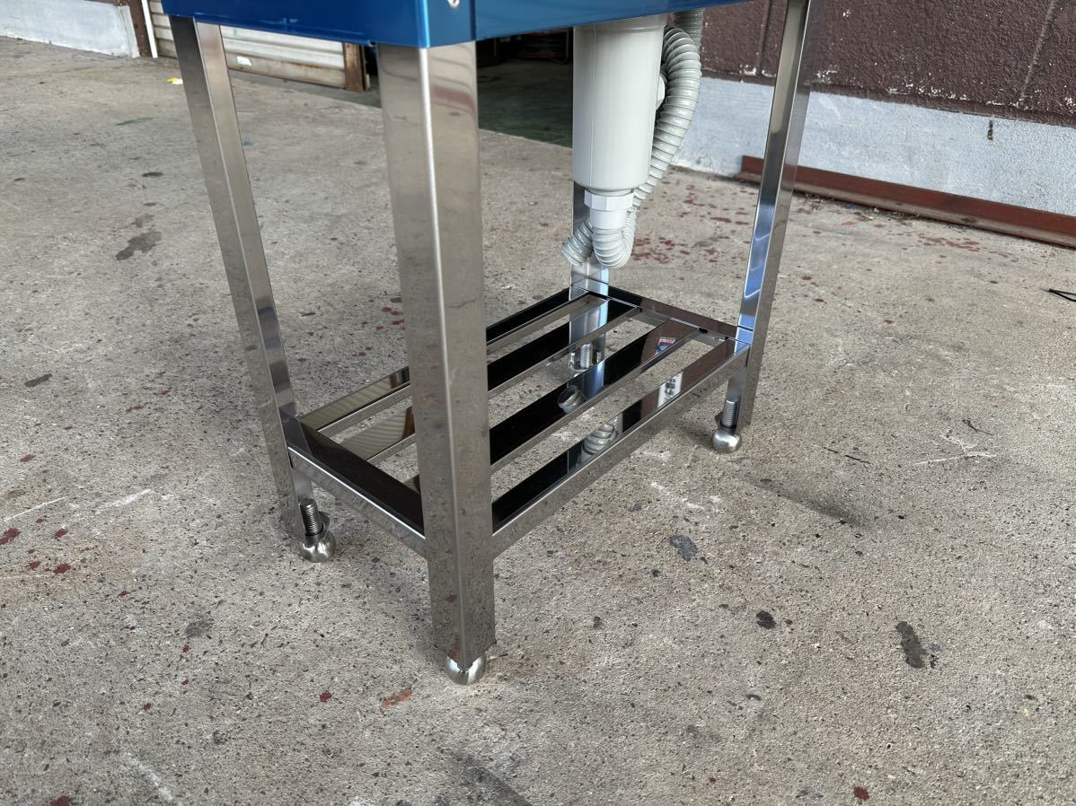 ★税込送料無料★新品 業務用 ステンレス 1槽シンク 小型シンク スキマシンク 流し台 300×600×800 BGなし 厨房シンク 厨房機器③_画像4