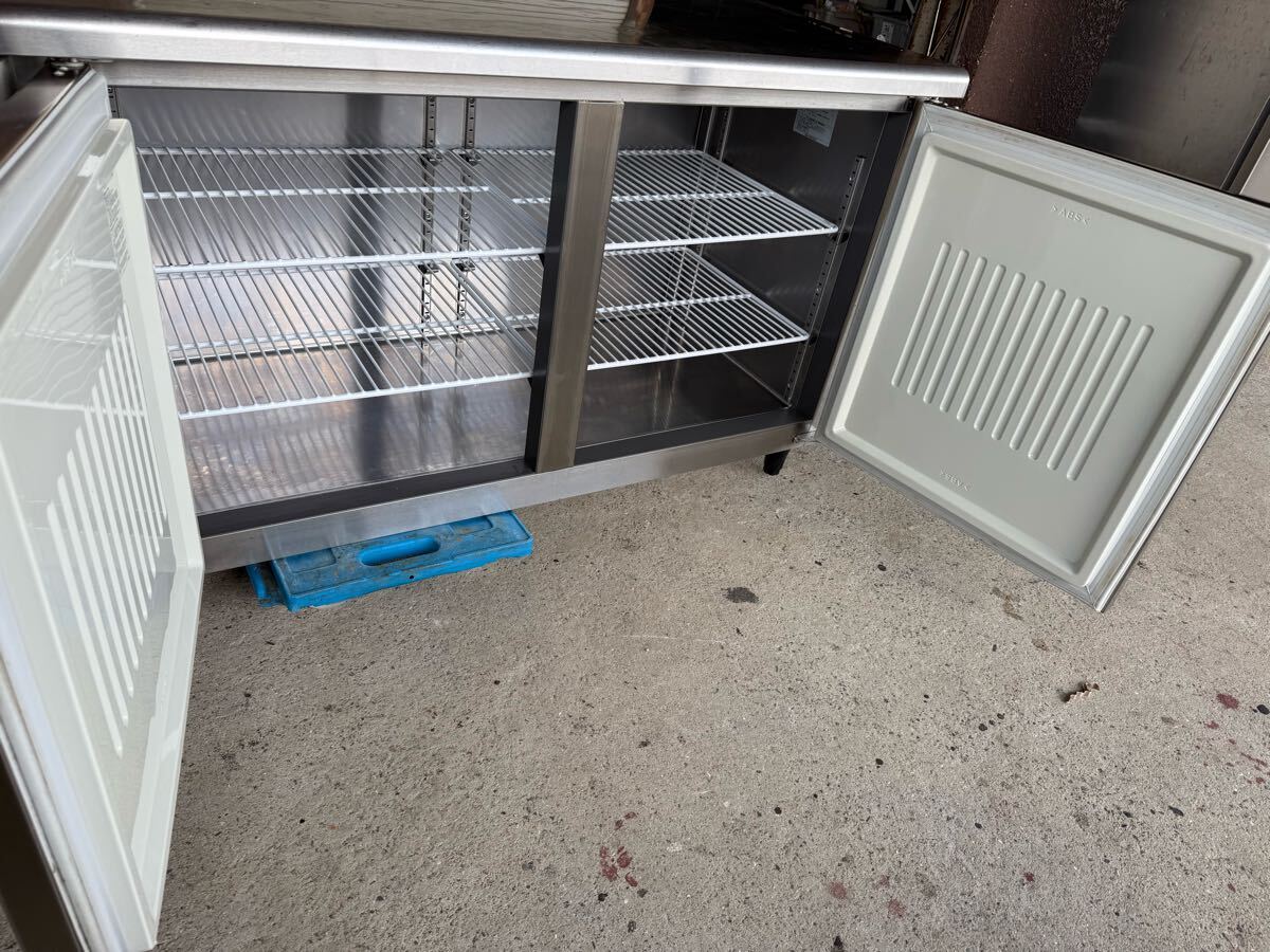  прекрасный товар Fukushima канава Ray для бизнеса шт. внизу морозилка морозильник морозилка YRC-152FM2 1500×600×800 100V холодный стол 