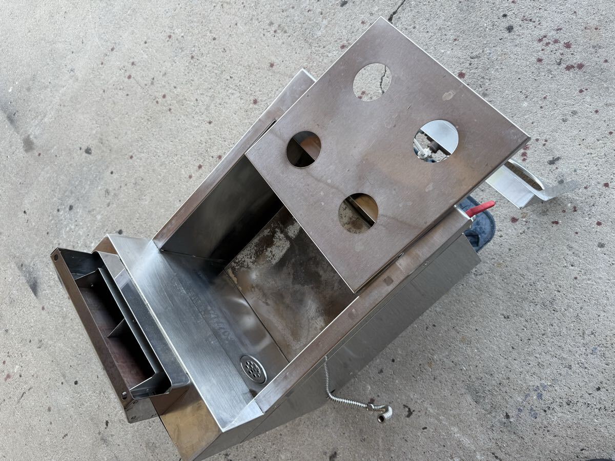 マルゼン　2020年　 業務用　 ゆで麺機　卓上ゆで麺機　 都市ガス　MRK-045TB ラーメン釜　400×545×400 4カゴ　60食/h 厨房機器 _画像7