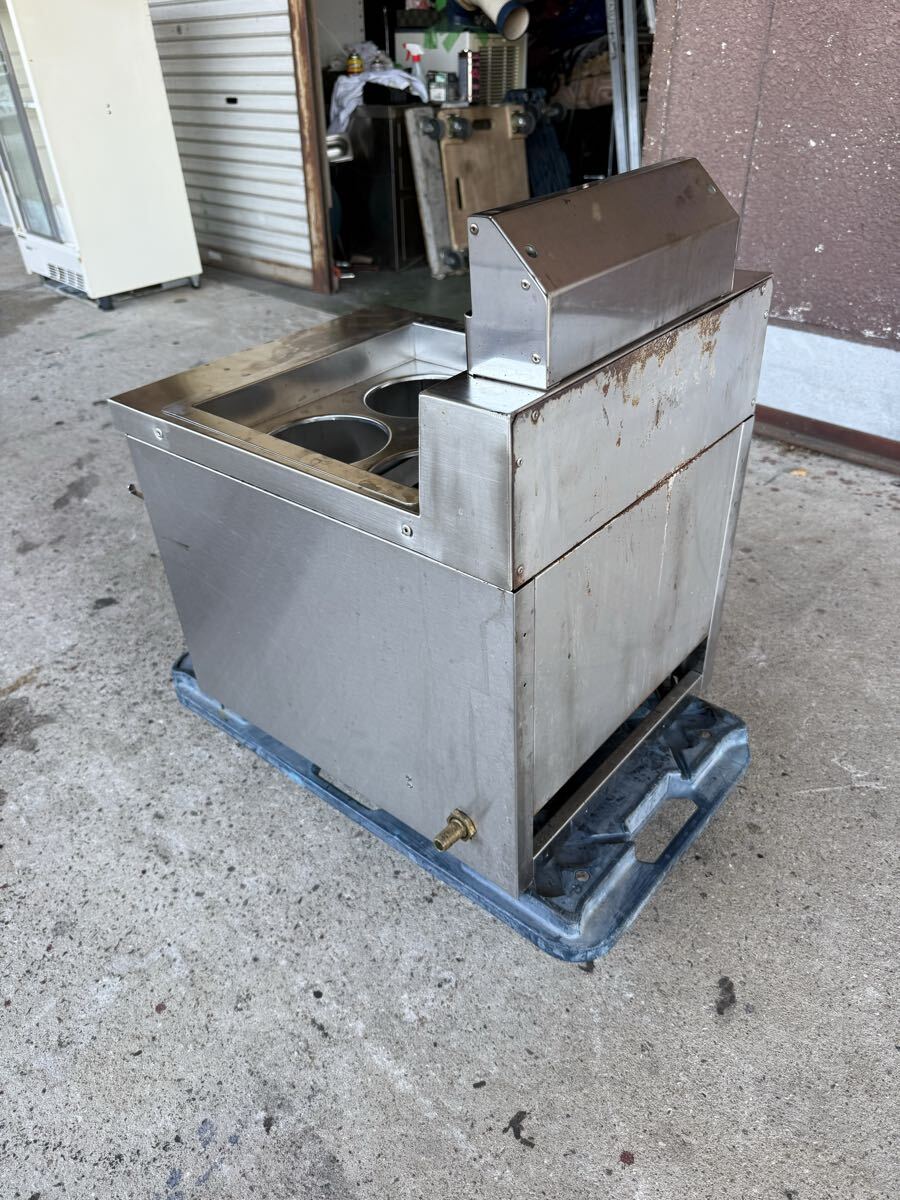 マルゼン　2020年　 業務用　 ゆで麺機　卓上ゆで麺機　 都市ガス　MRK-045TB ラーメン釜　400×545×400 4カゴ　60食/h 厨房機器 _画像5