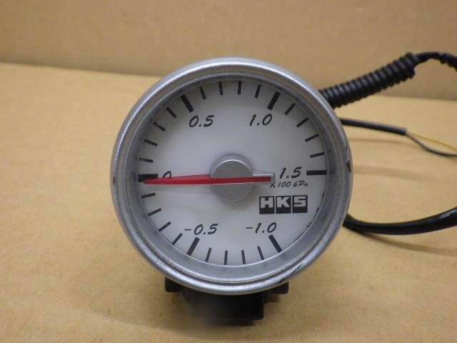 【中古・完動品】HKSブースト計　ブルーイルミネーション