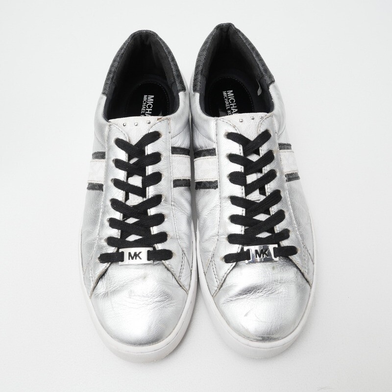 美品ルイ・ヴィトン/ミドルカットレザースニーカー/MS0174 9 美品ルイ・ヴィトン/ミドルカットレザースニーカー/MS0174 9