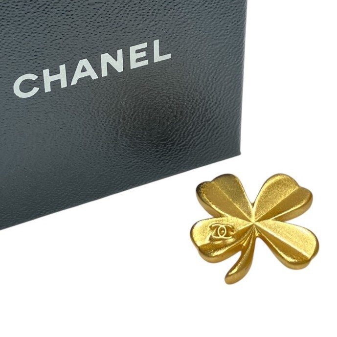 ◇シャネル◇03P/クローバー/ブローチ/ブランド CHANEL シャネル 03P クローバーブローチ 四つ葉 ココマーク