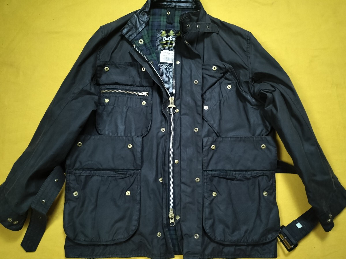 バイクウェア・装備 Barbour A132 BEACON Jacket C42 90s Barbour Beacon jacket c42 1998バブアー ビーコン