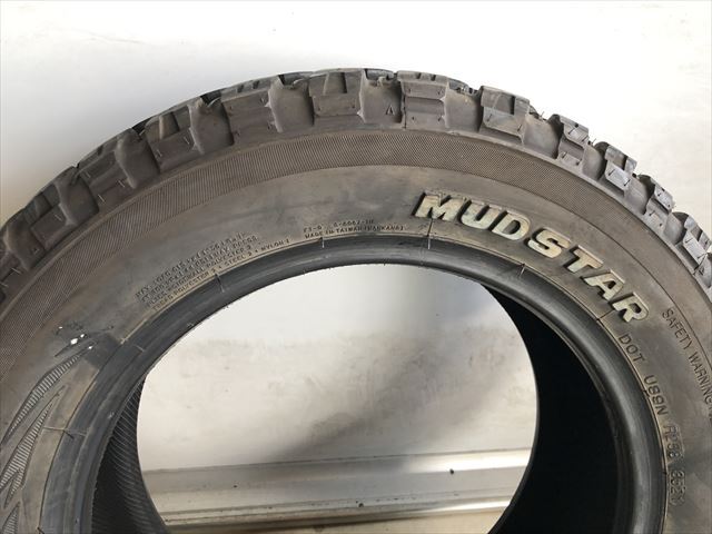 激安中古タイヤ 195/65R15 91T MUDSTAR RADIAL M/T 21年製 4本