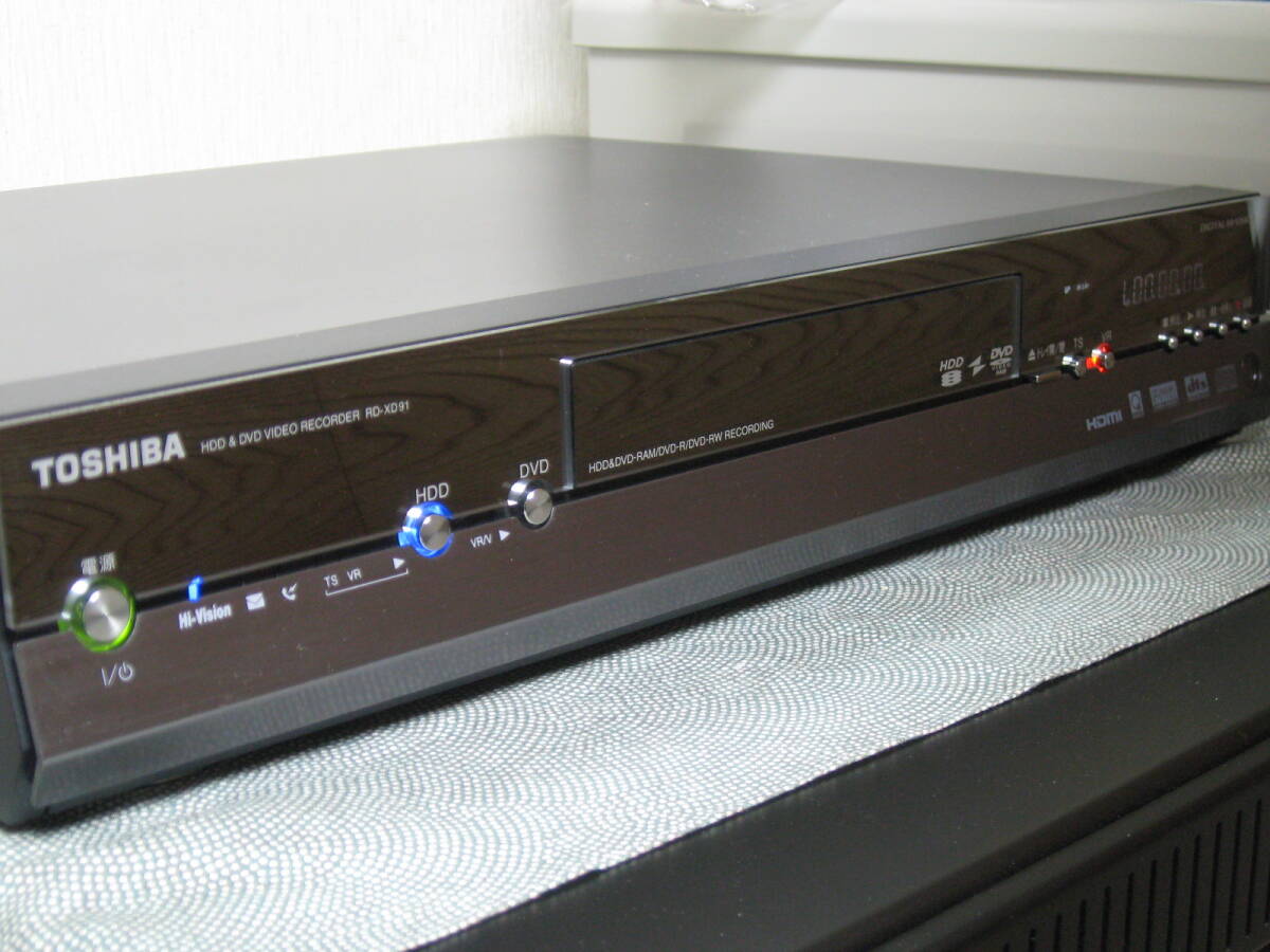 東芝DVDレコーダーRD-XD91 Yahoo!オークション - 東芝 TOSHIBA RD-XD91 HDD DVD ビデオ