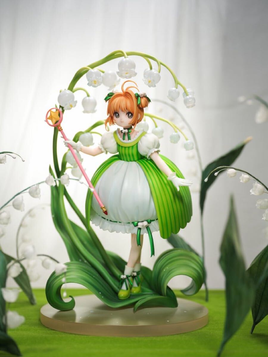 新品正規品 木之本桜 ガレージキット カードキャプターさくら 未組立 フィギュア WF2025s 東消社 木之本桜 スズランVer CC さくら カード