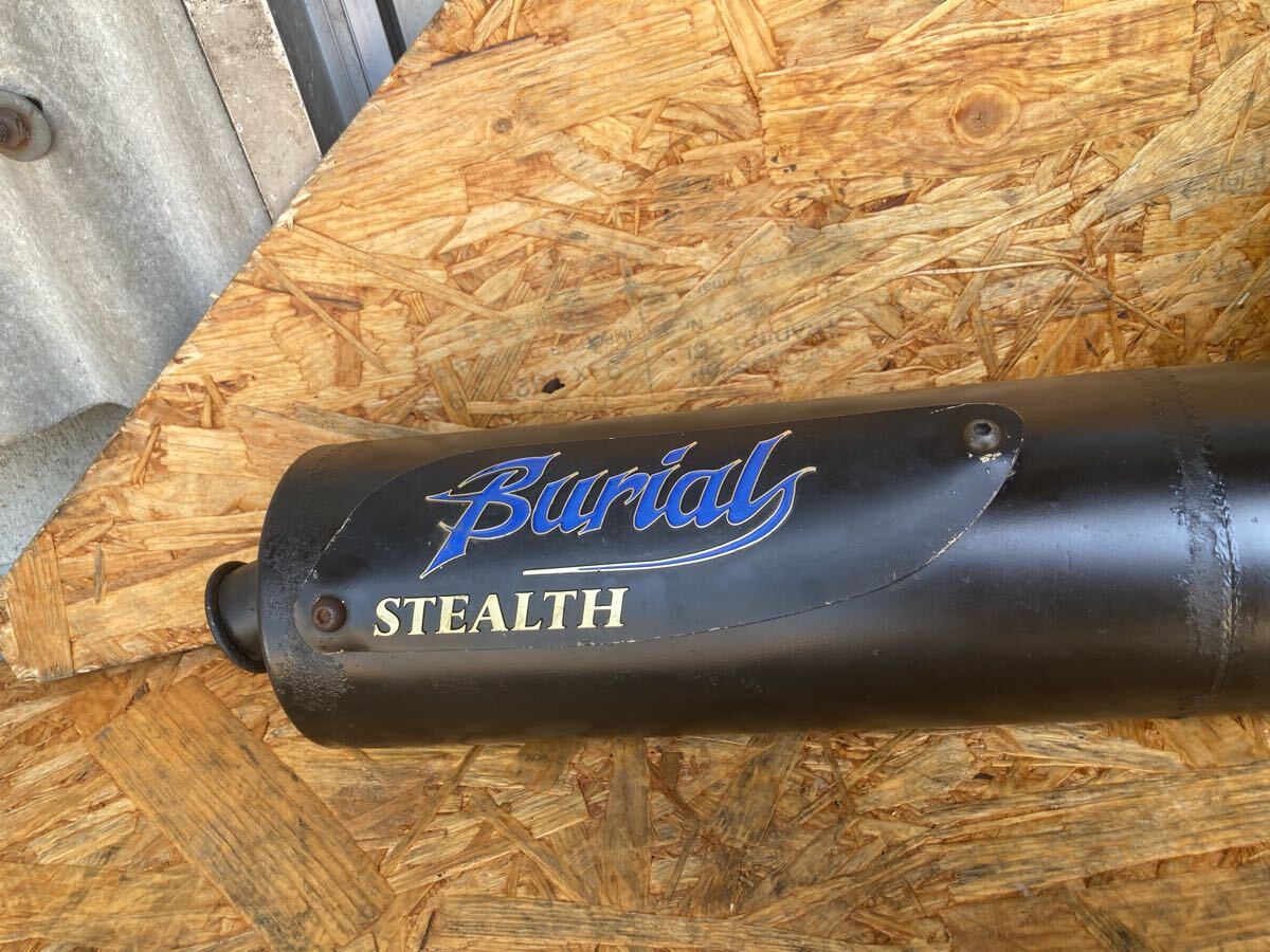 60033■ ヤマハ アクシス90 ベリアル マフラー 社外 Burial_画像4